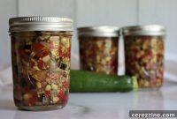 Canning Zucchini Relish: A Flavorful Preserve