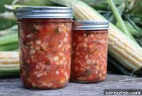 Homemade Corn Salsa for Canning