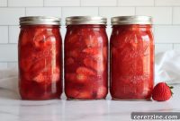 Jarring Summer’s Sweetness: Strawberry Pie Filling