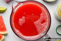 Make-Ahead Watermelon Lemonade Base