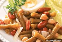 Zesty Three Bean Salad in a Jar