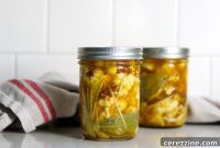 Golden Curry Cauliflower Pickles