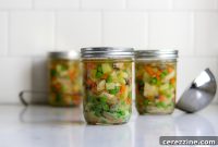 Home-Canned Chicken Pot Pie Filling