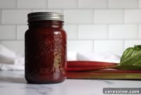 Ruby Red Rhubarb Jam