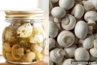 Vibrant Zesty Mushrooms for Your Pantry