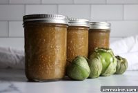 Canning Tomatillo Simmer Sauce