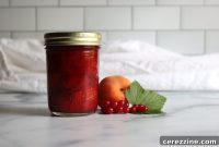Golden Apricot Ruby Currant Preserve