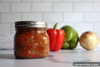 Sweet and Zesty Pepper Onion Relish