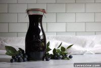 Preserving Homemade Blueberry Nectar