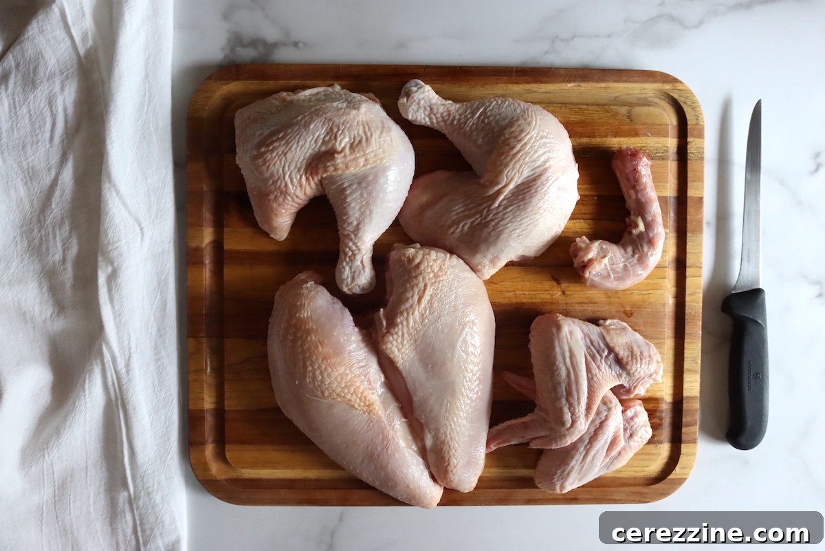 Chicken Parted for Canning