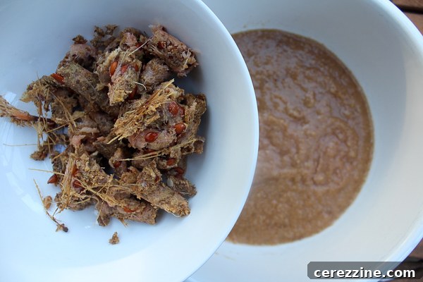 KitchenAid food strainer efficiently separates apple seeds and peels from smooth applesauce