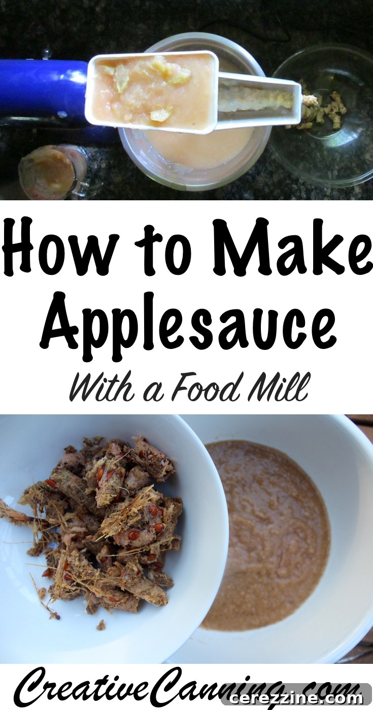 Freshly canned homemade applesauce with spices, ready for storage.