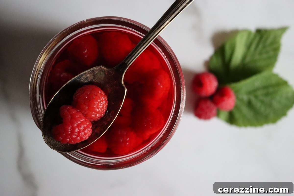 Capturing Summer Raspberries 5 Canning Raspberries