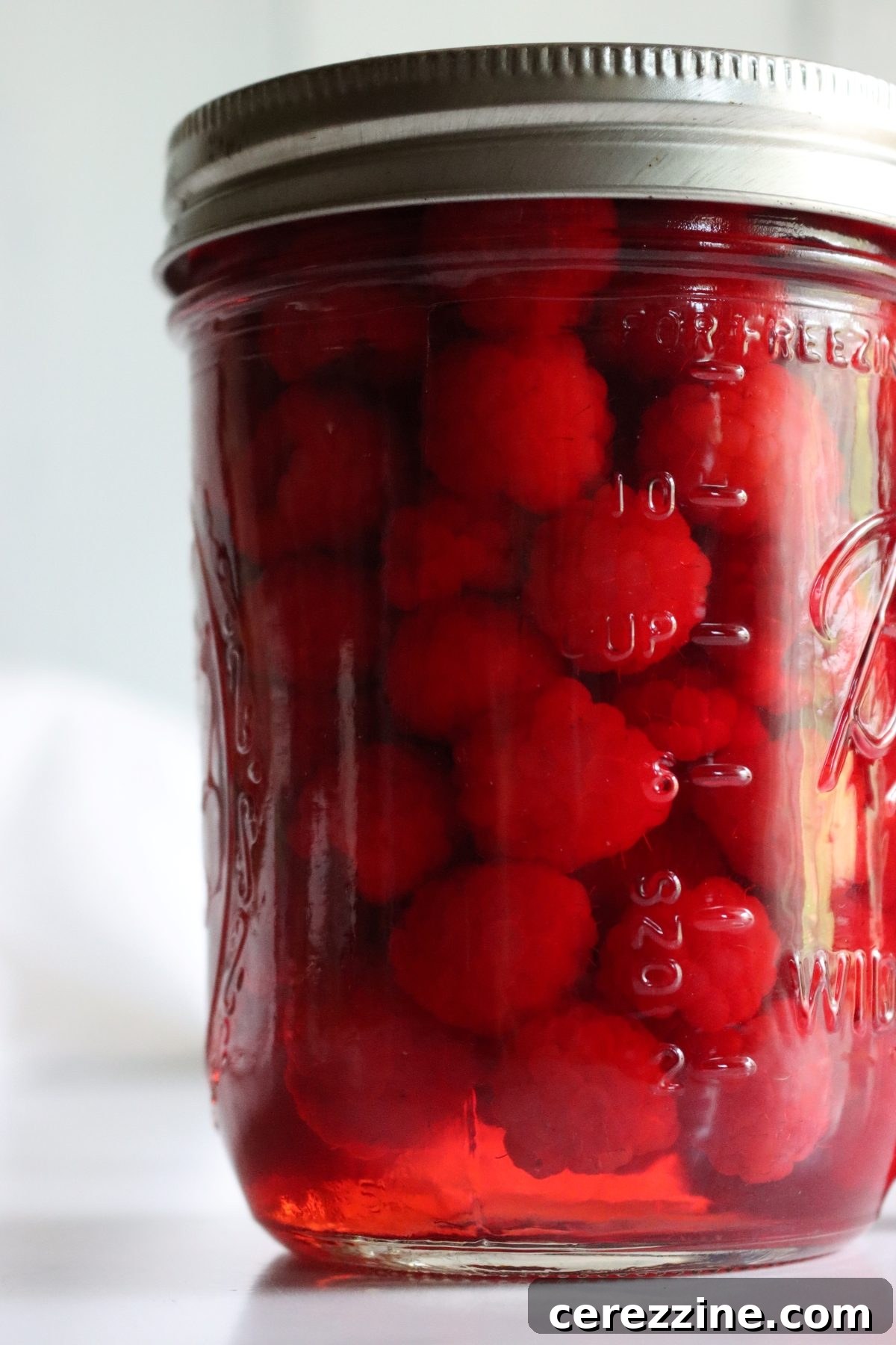 Capturing Summer Raspberries 8 Canning Raspberries