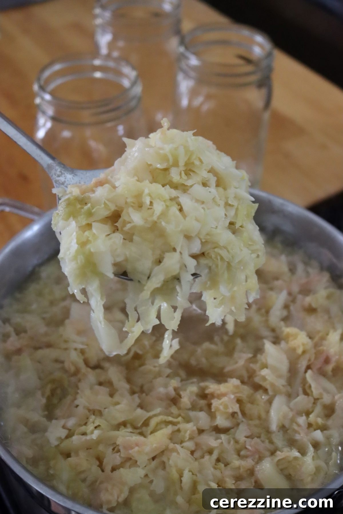 The Art of Jarring Sauerkraut 7 Sauerkraut Hot Pack