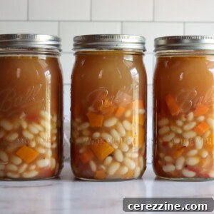 Winter Comfort: Canning Butternut Squash and White Bean Soup 6 White Bean Butternut Soup