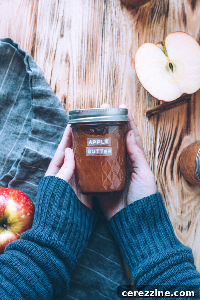 Homemade Fruit Butters: Apple, Pear, Peach and Beyond 11 Home Canned Apple Butter in jars.