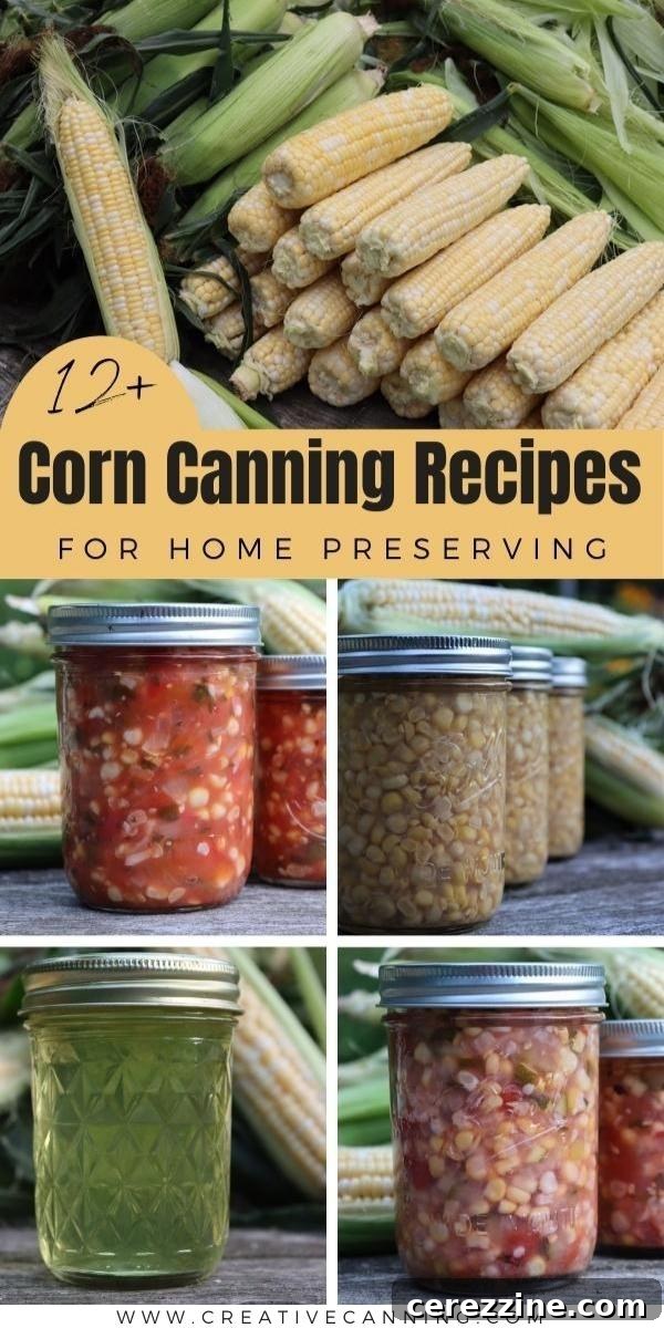 A Dozen Delightful Corn Canning Recipes 12 Corn Canning Recipes