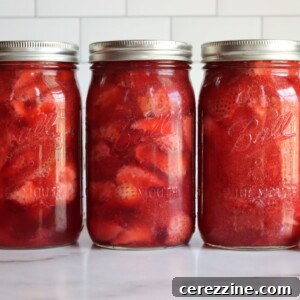 Canning Strawberry Pie Filling