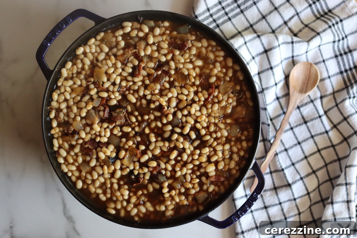 Baked Beans Before Baking
