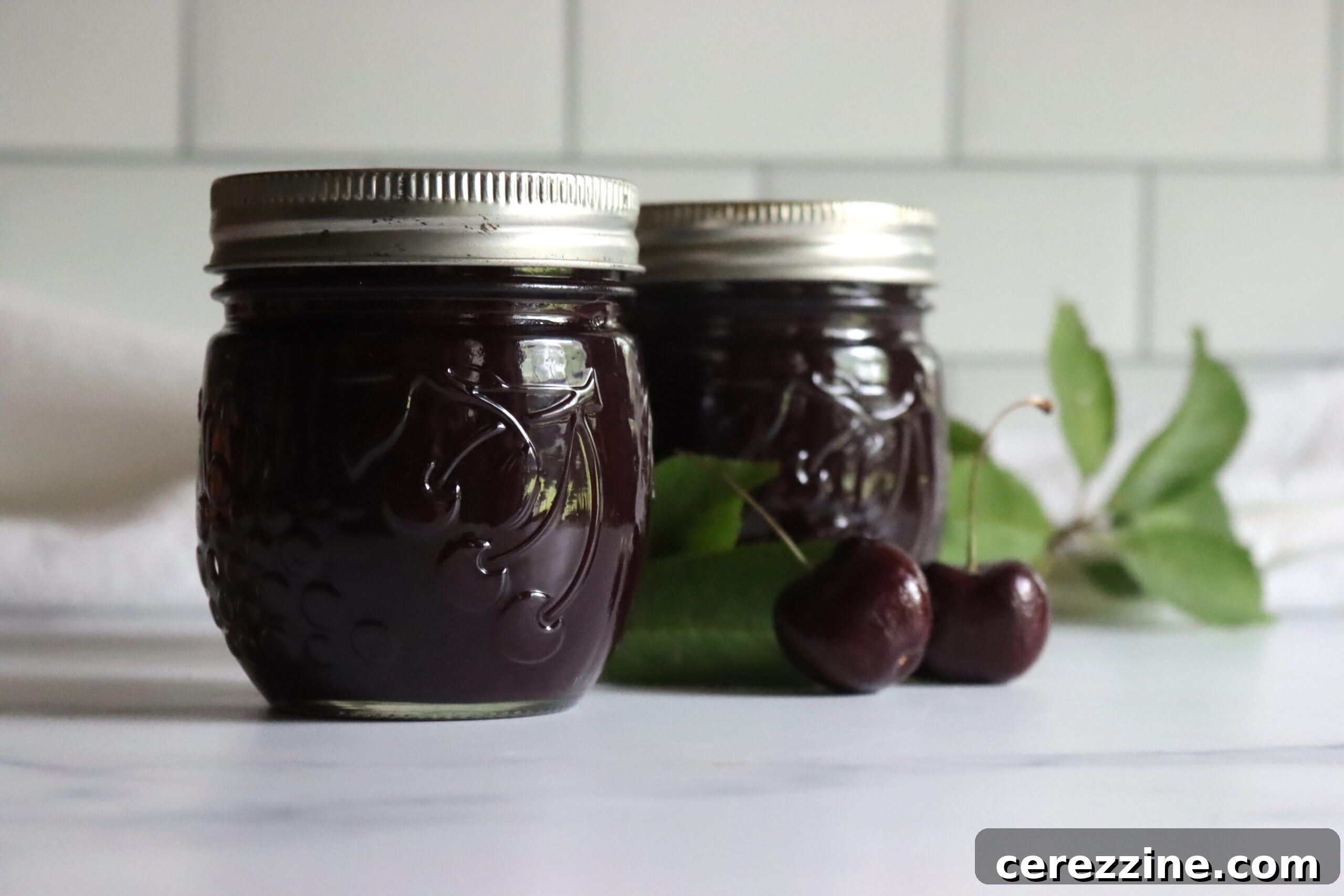 Cherry Butter in a Jar