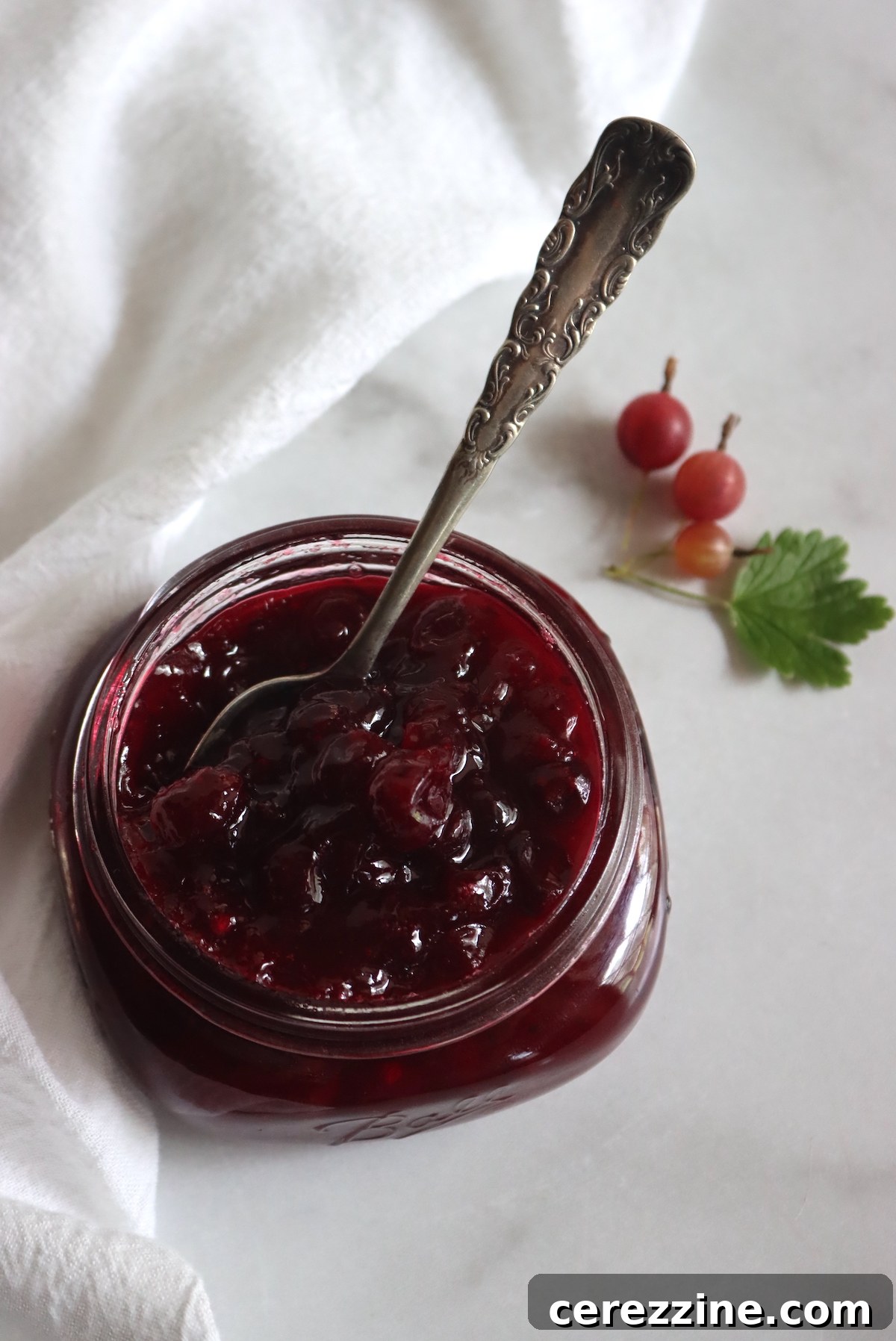 Fresh Gooseberries for Jam
