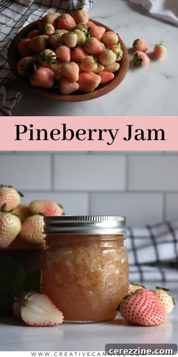 How to Make Pineberry Jam