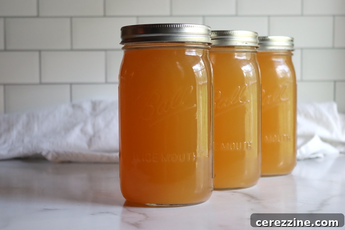 Preserving Homemade Chicken Broth 7 Canning Chicken Broth