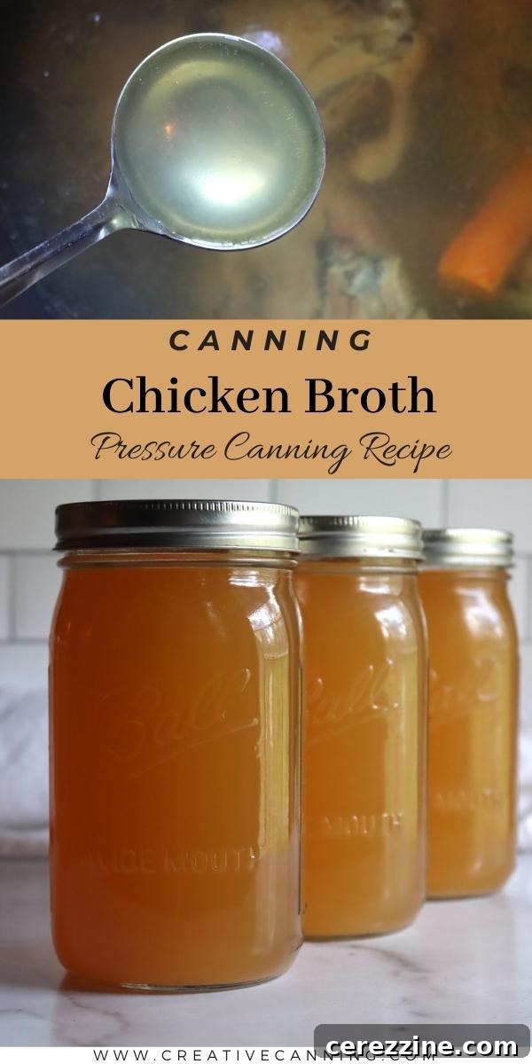 Preserving Homemade Chicken Broth 9 How to Can Chicken Broth
