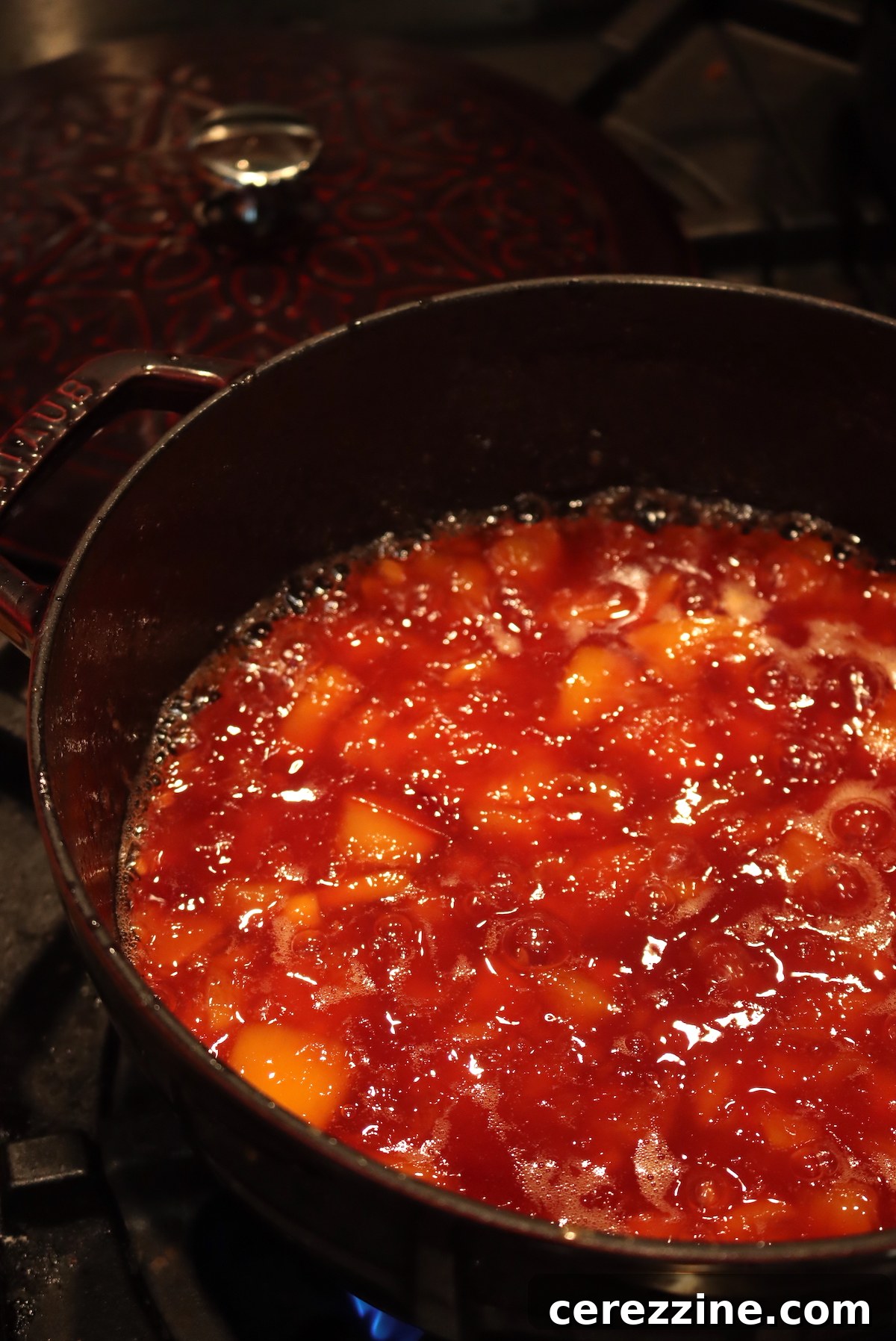 Cooking Nectarine Jam