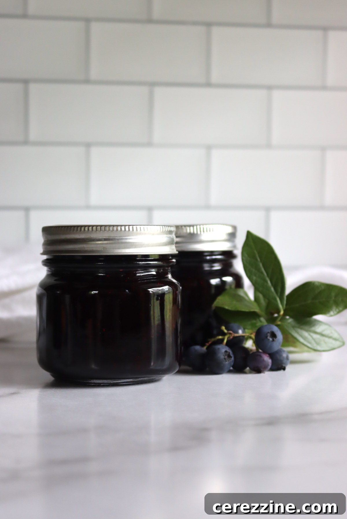 Natural Blueberry Preserve 3 Blueberry Jam
