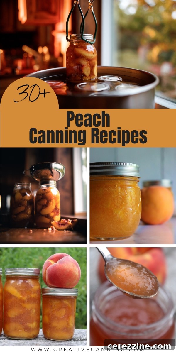 Peach Canning Recipes: A Guide to Year-Round Enjoyment
