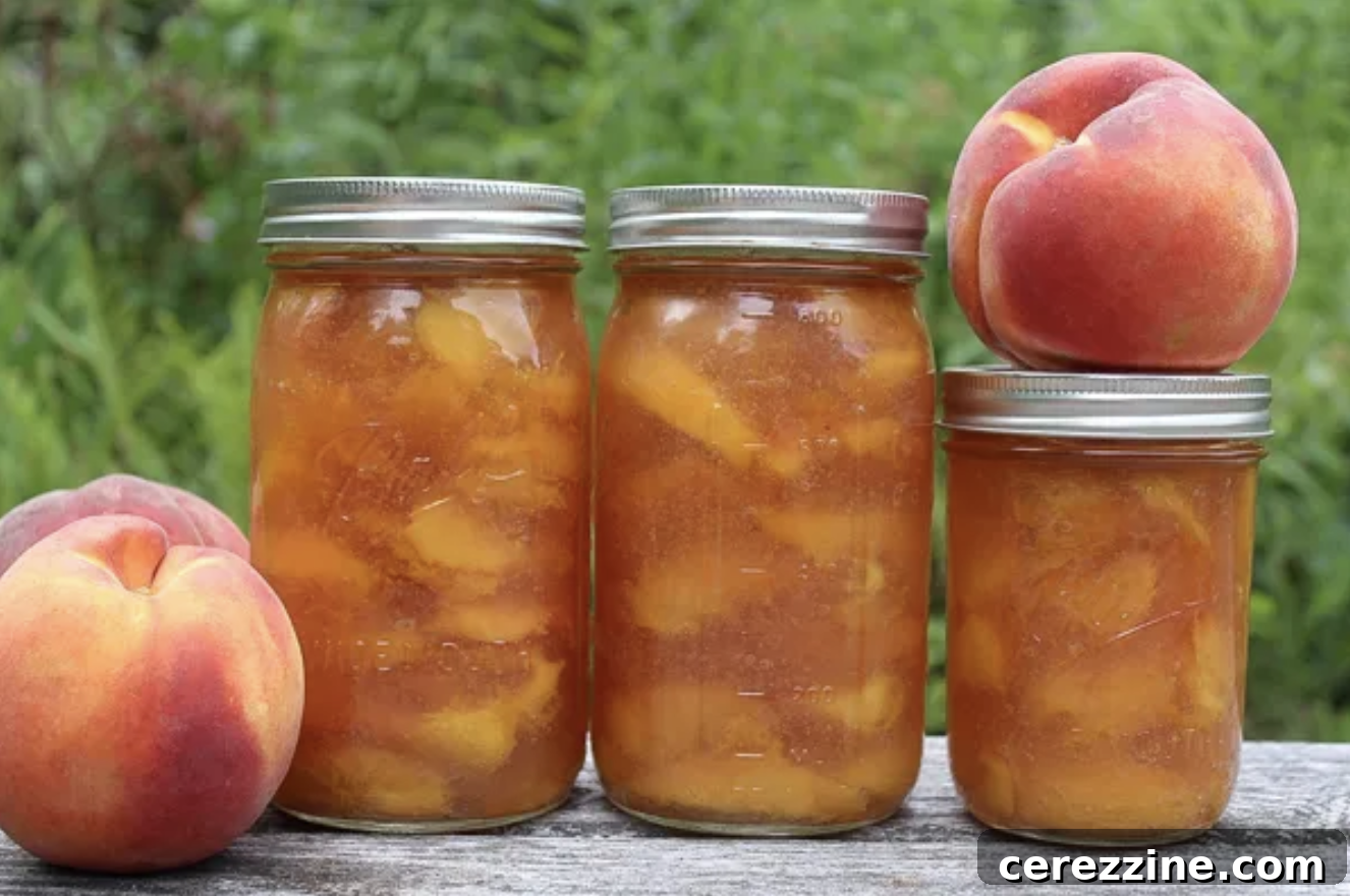 Canning Peach Pie Filling: Your Shortcut to Homemade Perfection