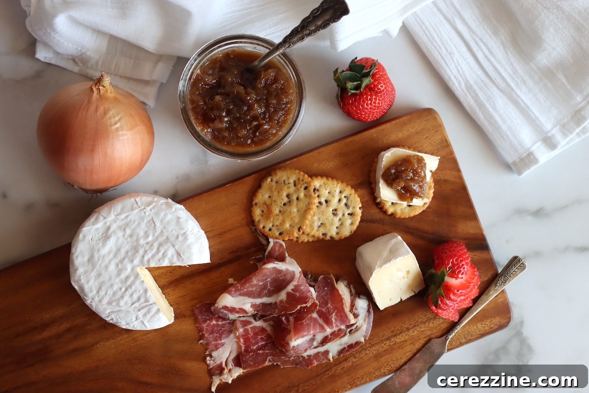 Freshly jarred Caramelized Onion Jam