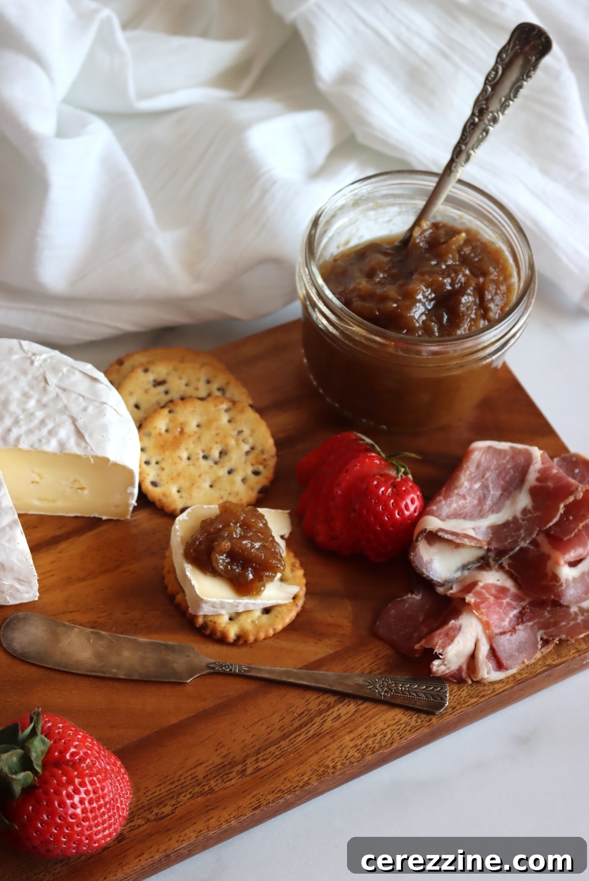 Various dishes featuring Caramelized Onion Jam, highlighting its versatility