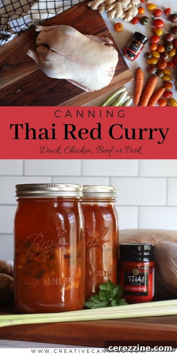 Canning Thai Red Curry