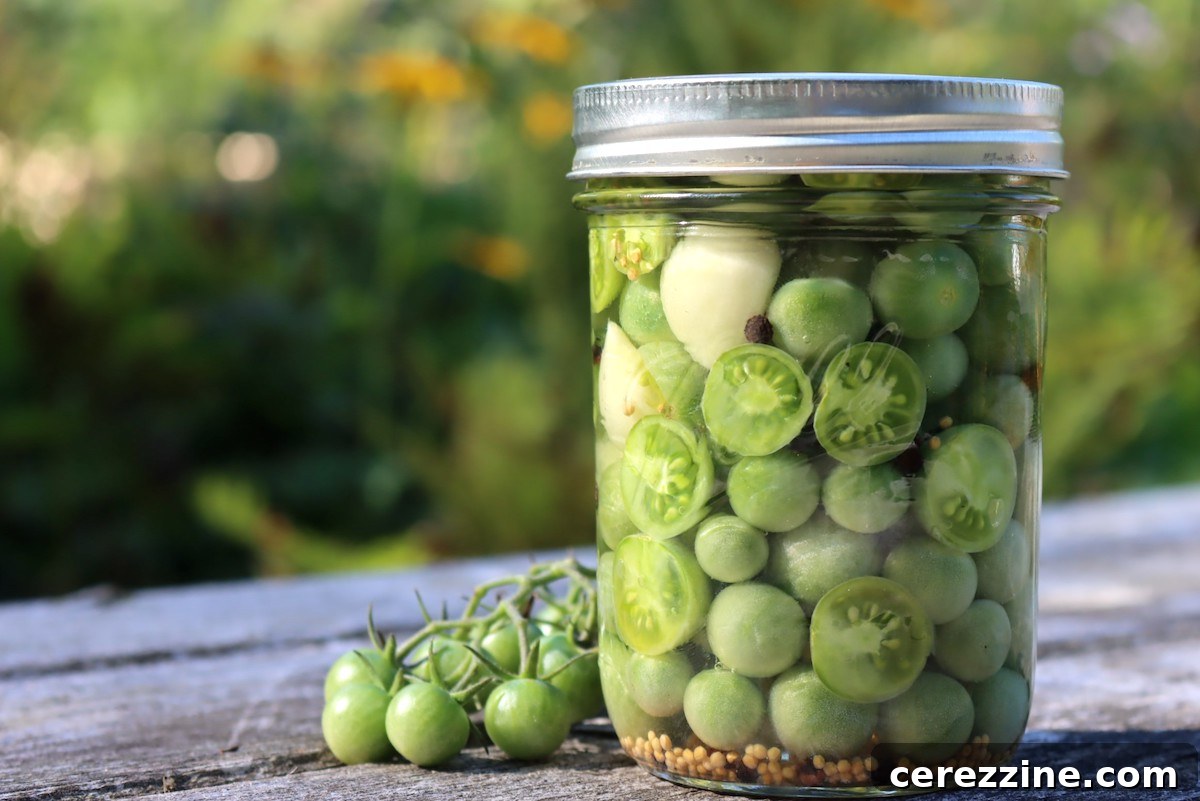 Over Two Dozen Green Tomato Canning Recipes 2 Green Tomato Canning Recipes