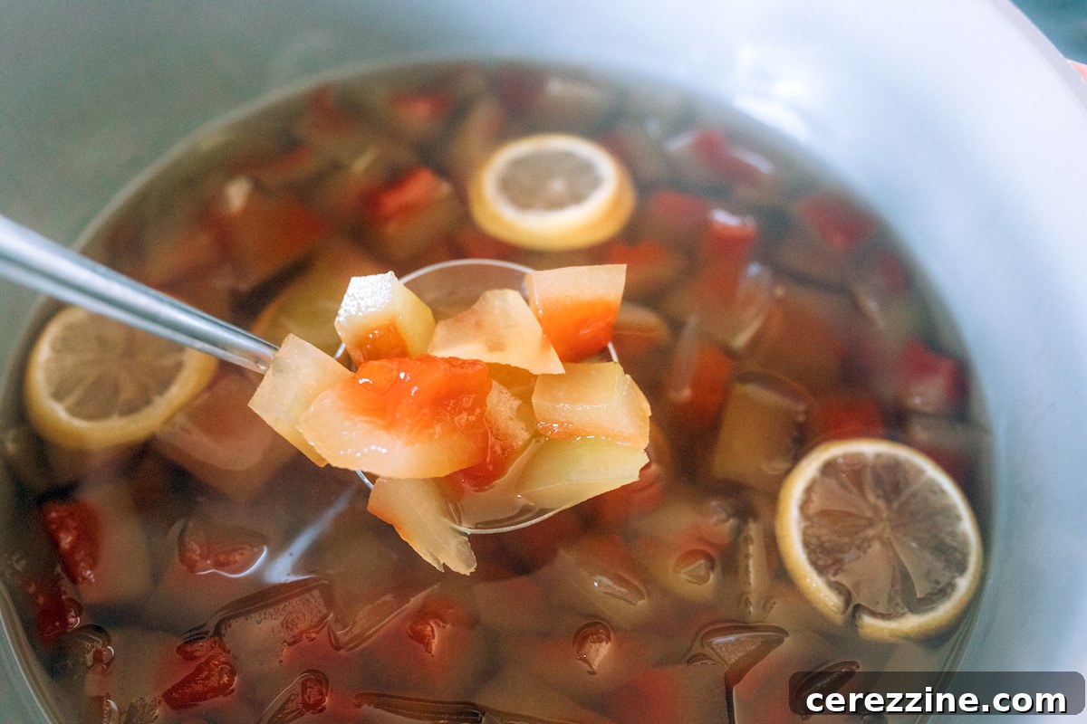 Cooking Watermelon Rind Pickles