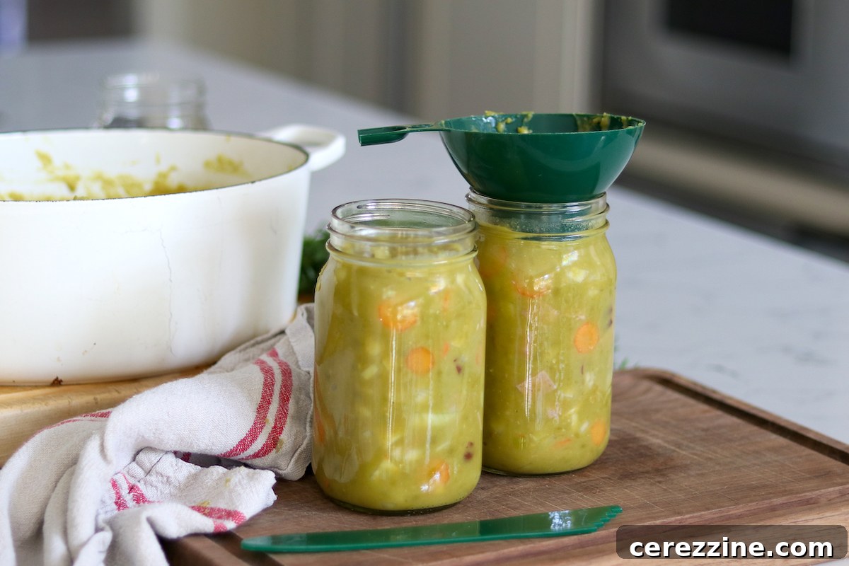 Hearty Homemade Split Pea Soup for Your Pantry 2 Canning Split Pea Soup