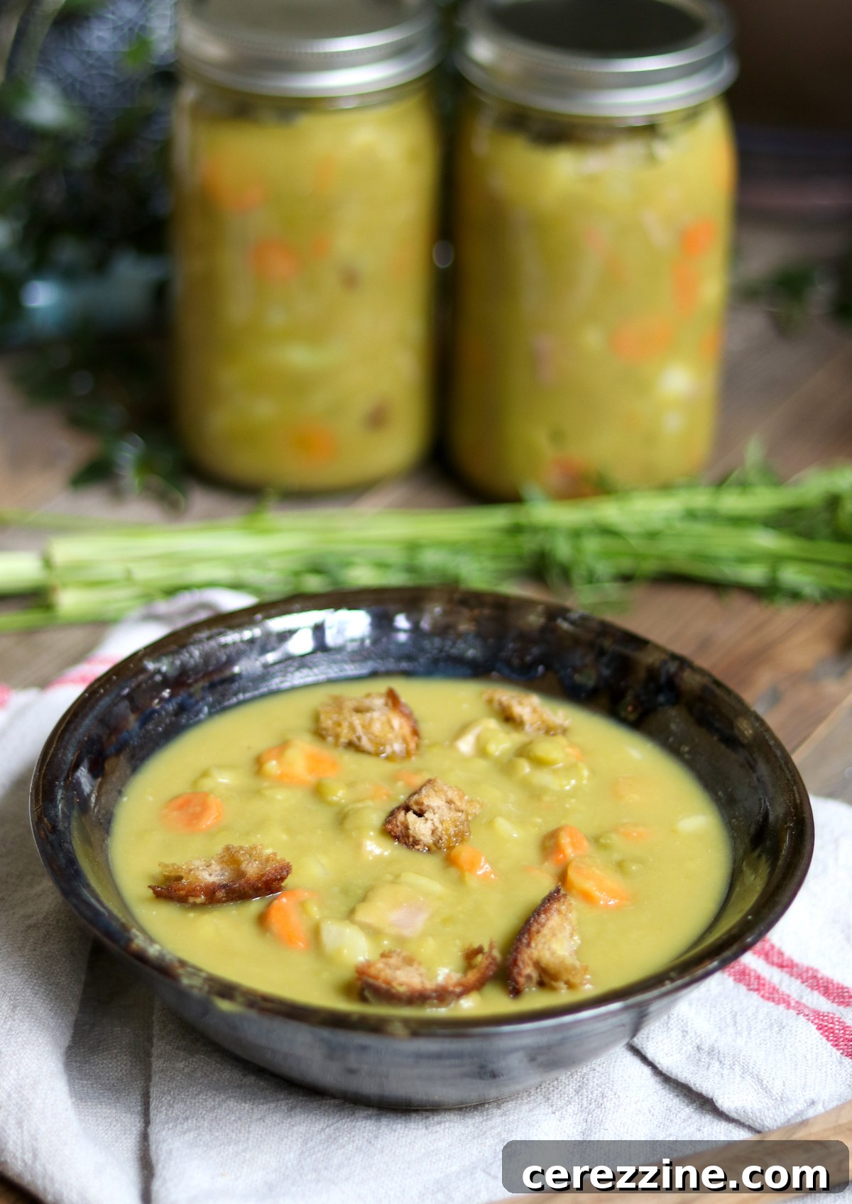 Hearty Homemade Split Pea Soup for Your Pantry 9 Canning Split Pea Soup