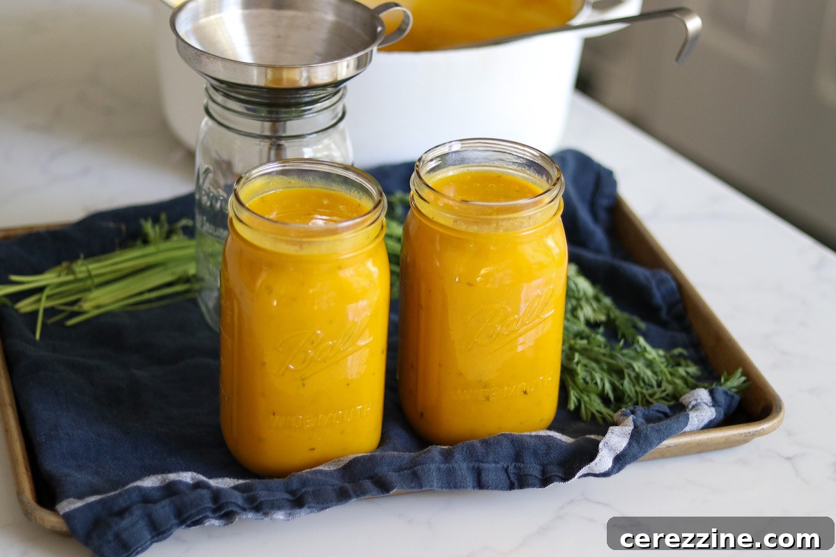 Can Your Own Delicious Carrot Soup 9 Carrot Soup Recipe for Canning