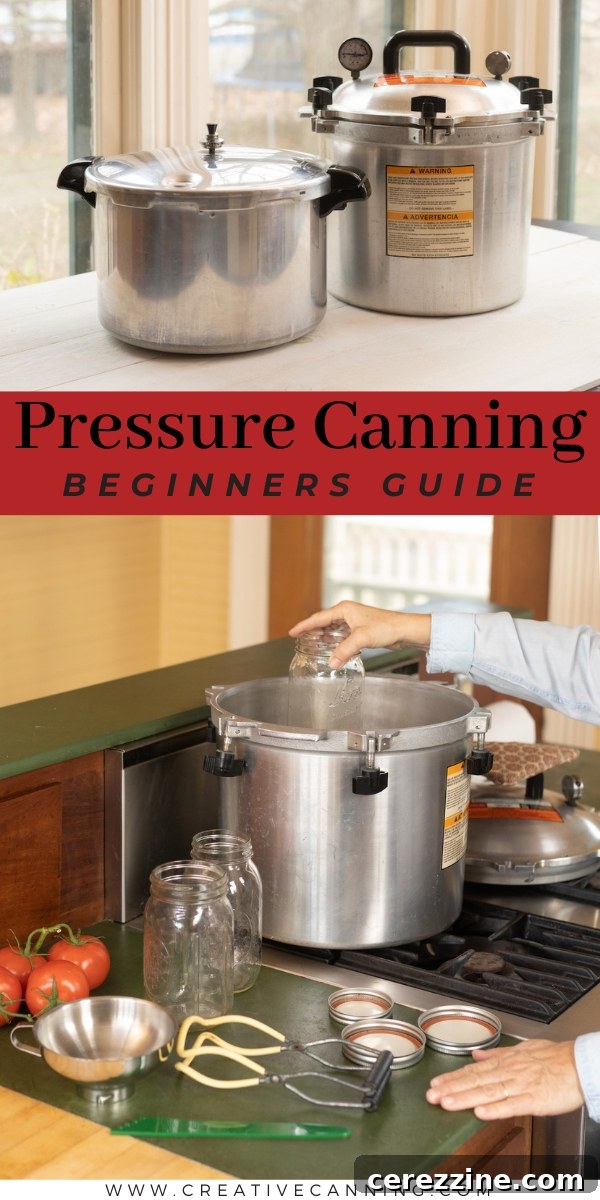 Start Your Pressure Canning Journey 15 Beginner's Guide to Pressure Canning - Visual Summary
