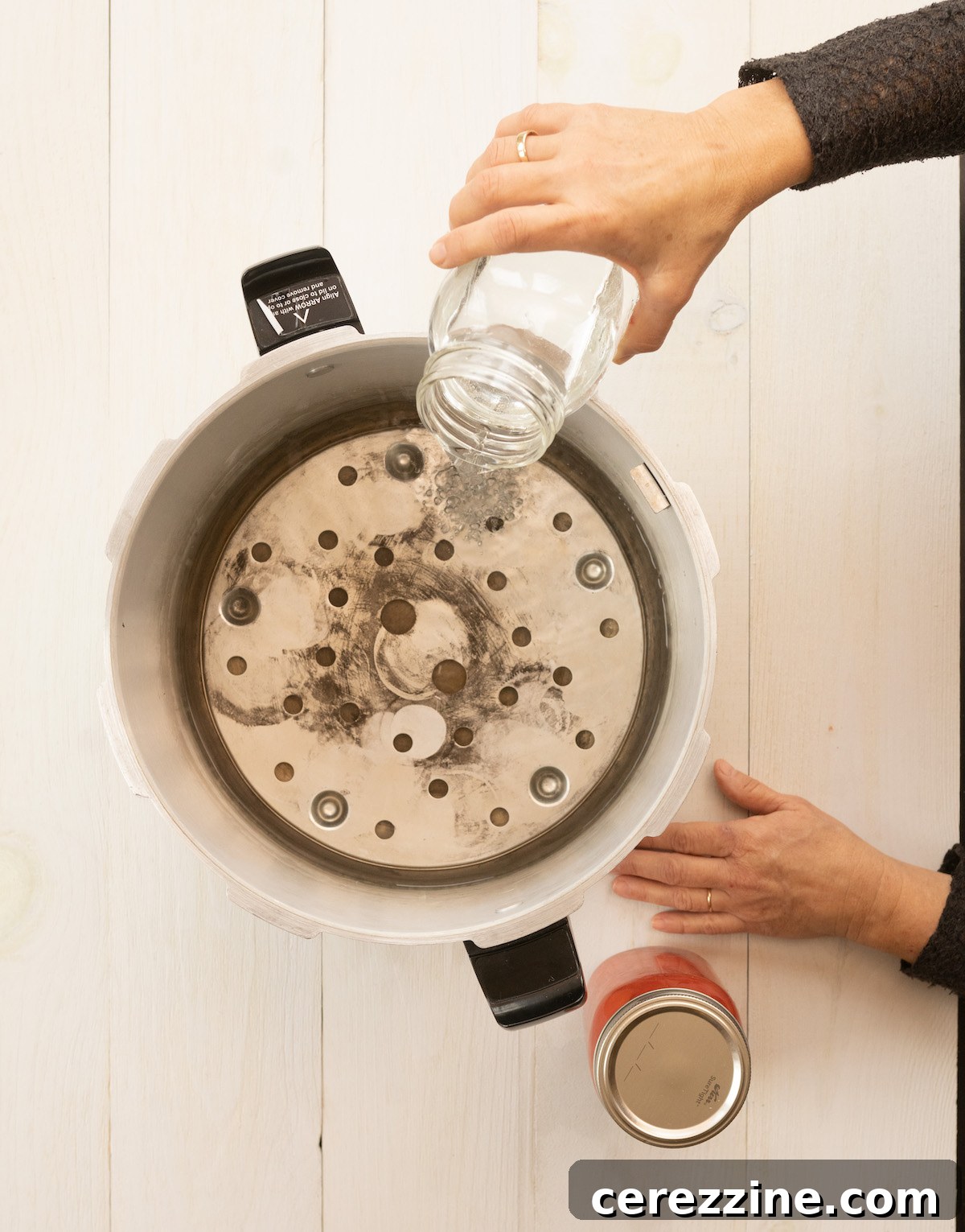 Start Your Pressure Canning Journey 6 Filling a Pressure Canner with Water