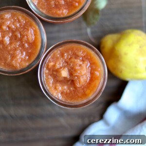 Quince Jam jar