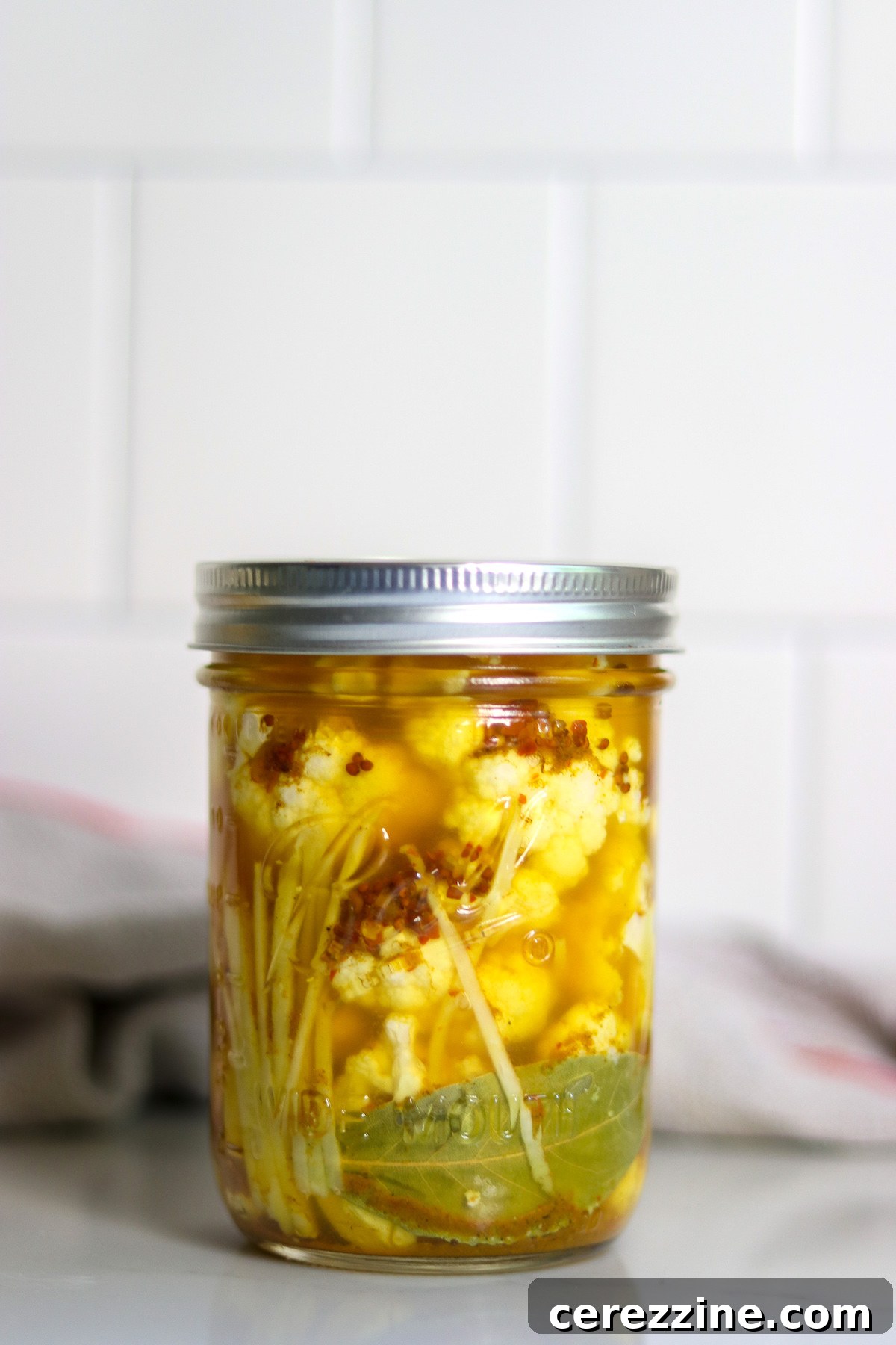Pickled Curry Cauliflower