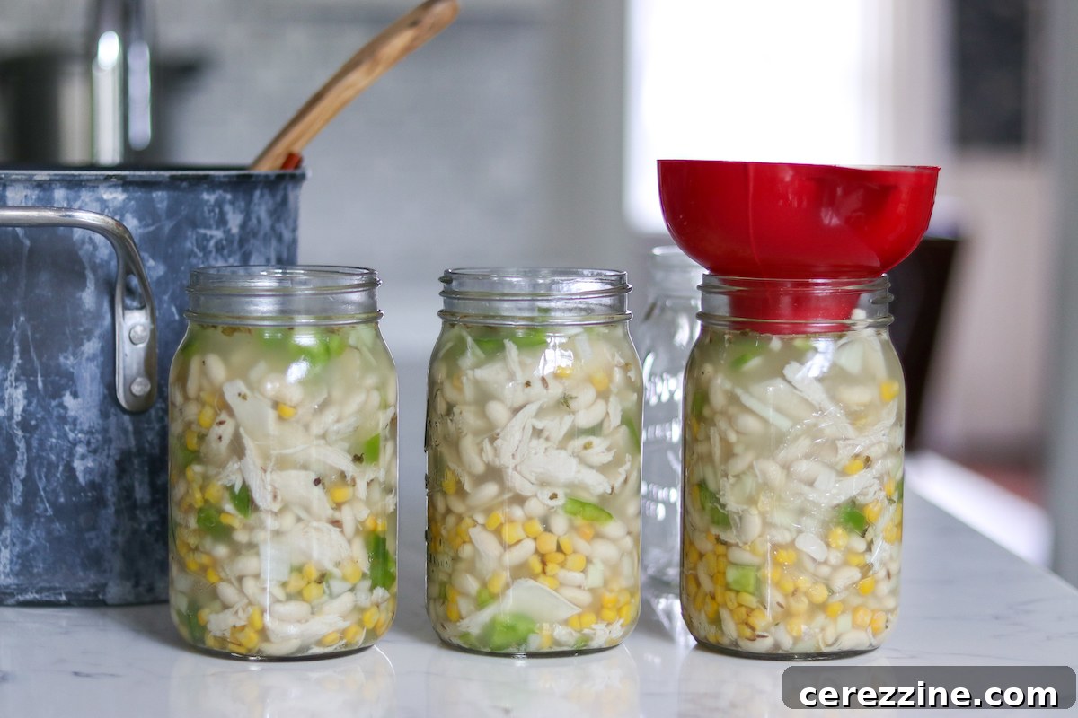 20+ Chicken Canning Recipes Soups Chilis and Easy Jar Meals 3 Chicken Chili Canning Recipe