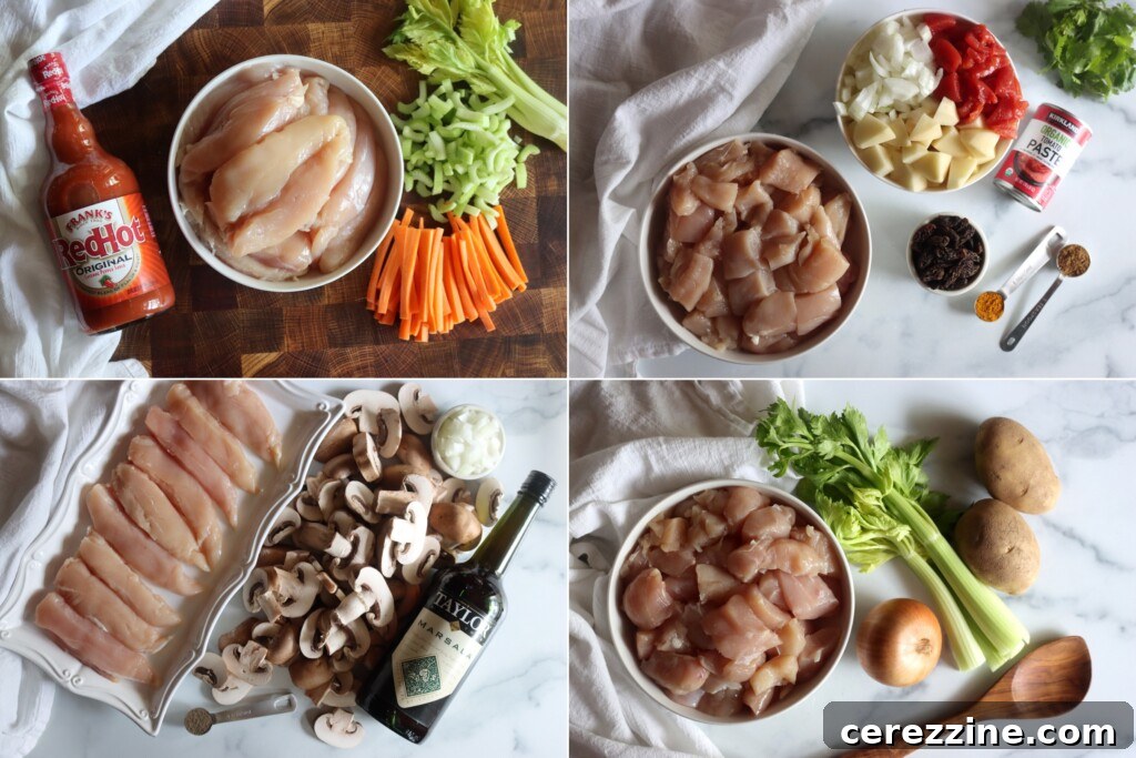 20+ Chicken Canning Recipes Soups Chilis and Easy Jar Meals 5 Chicken Canning Recipe Ingredients