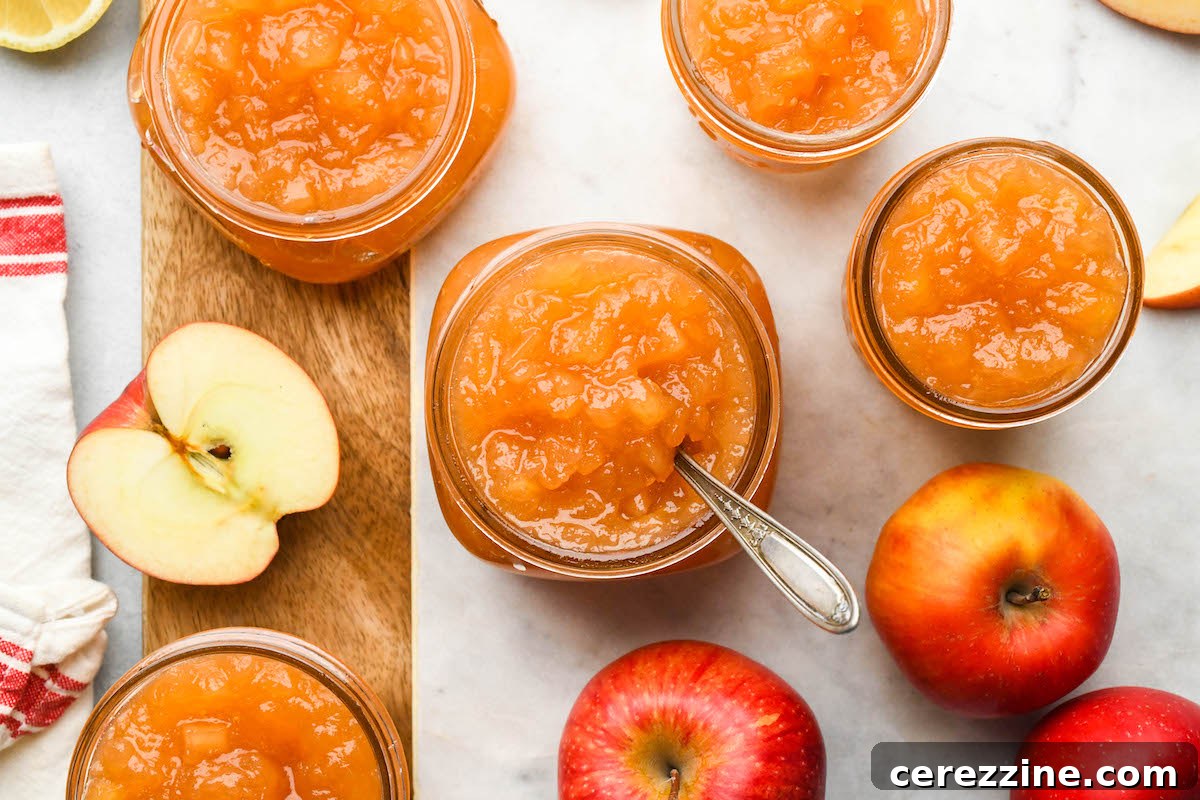 Apple Jam on Toast