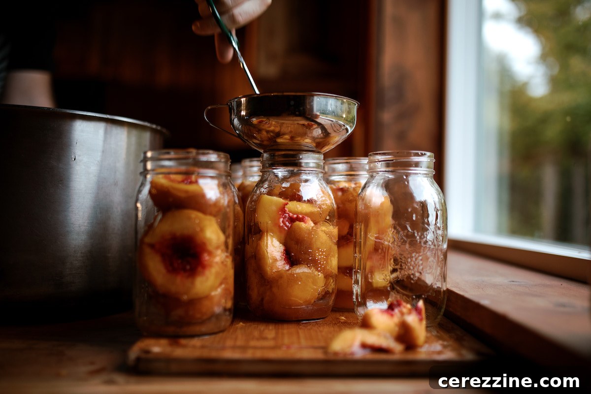 Putting Up Peaches 13 Hot Pack Canning Peaches
