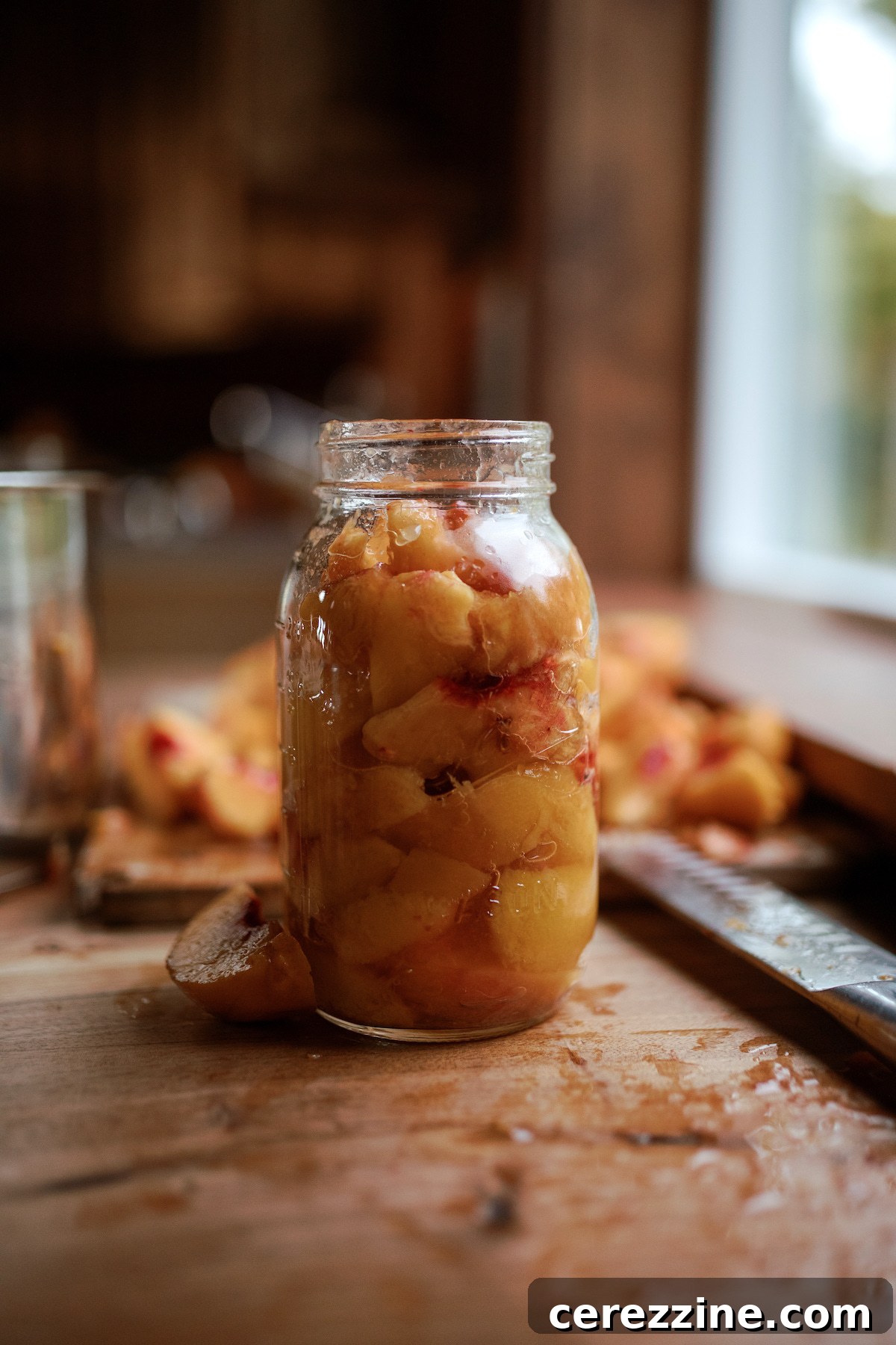 Putting Up Peaches 14 Headspace for Canning Peaches